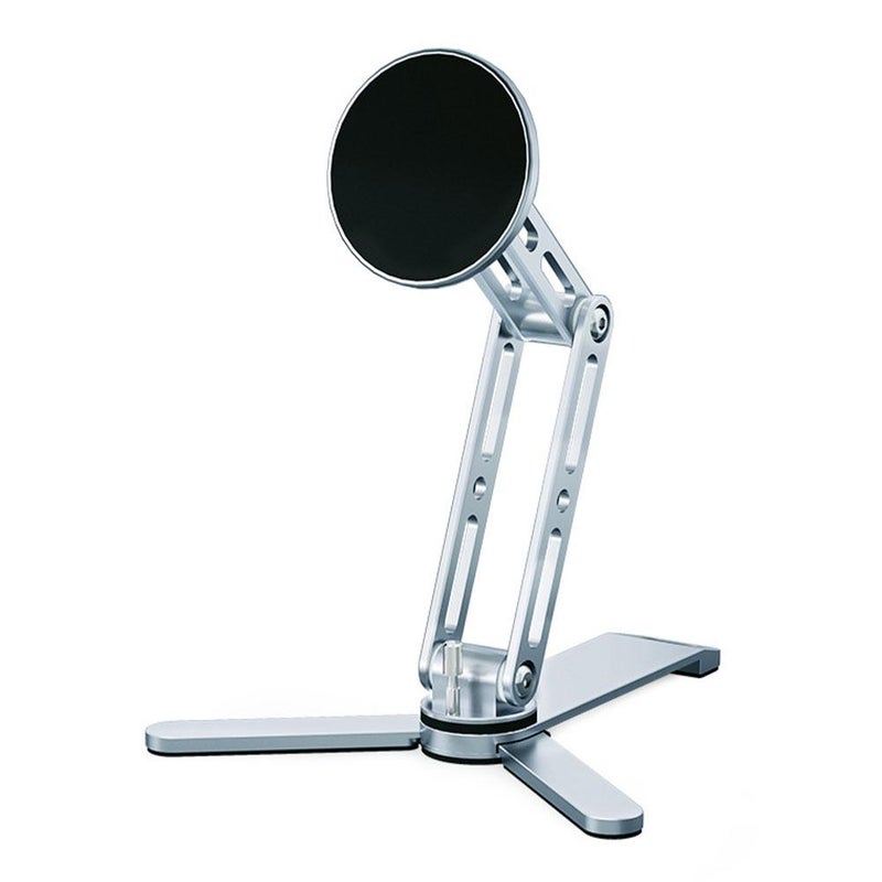 Magsafe magnetic tablet holder, universal phone holder, desktop support, portable selfie stand, 360-degree rotation.